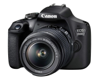 Canon EOS 2000D + 18-55 IS + akumulator LP-E10 EU26 - 725233 - zdjęcie 1